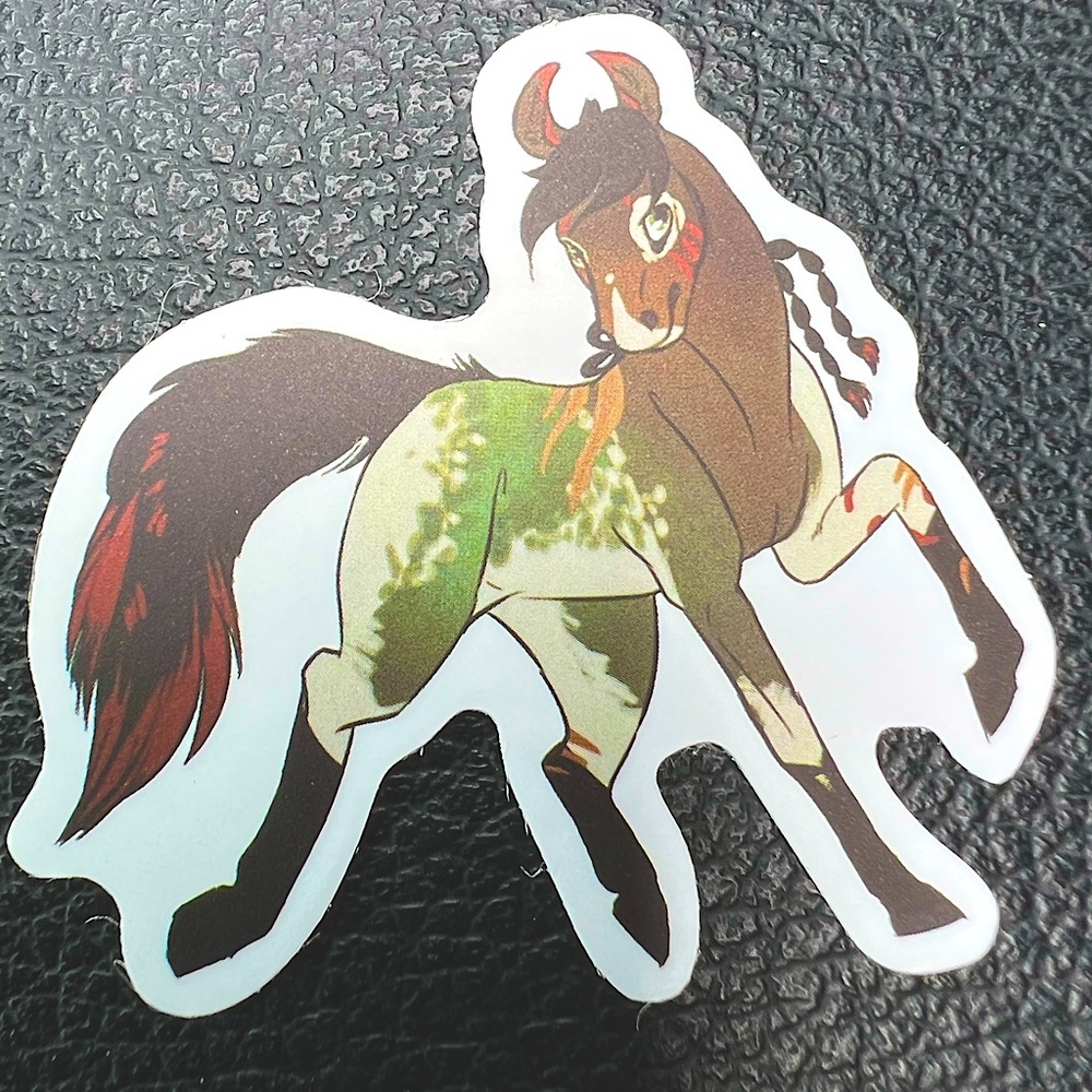 Painted Pony Spiritual Messenger Horse magic Mystic Horse Lover Guide Sticker